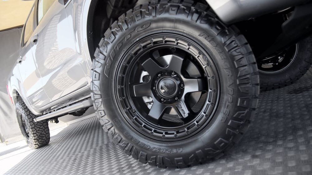 2022 Ford Ranger XLT Carbonized Gray Metallic Wheel - Ken Grody Customs