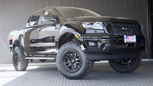 2021 Ford Ranger XLT Shadow Black - Ken Grody Customs