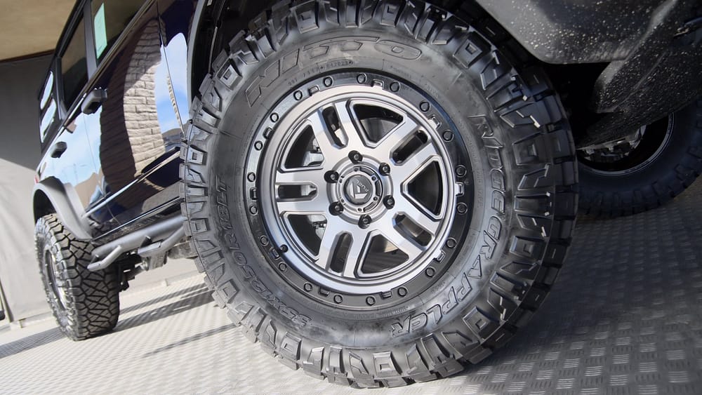 2021 Ford Bronco Base Dark Gray Wheel - Ken Grody Customs