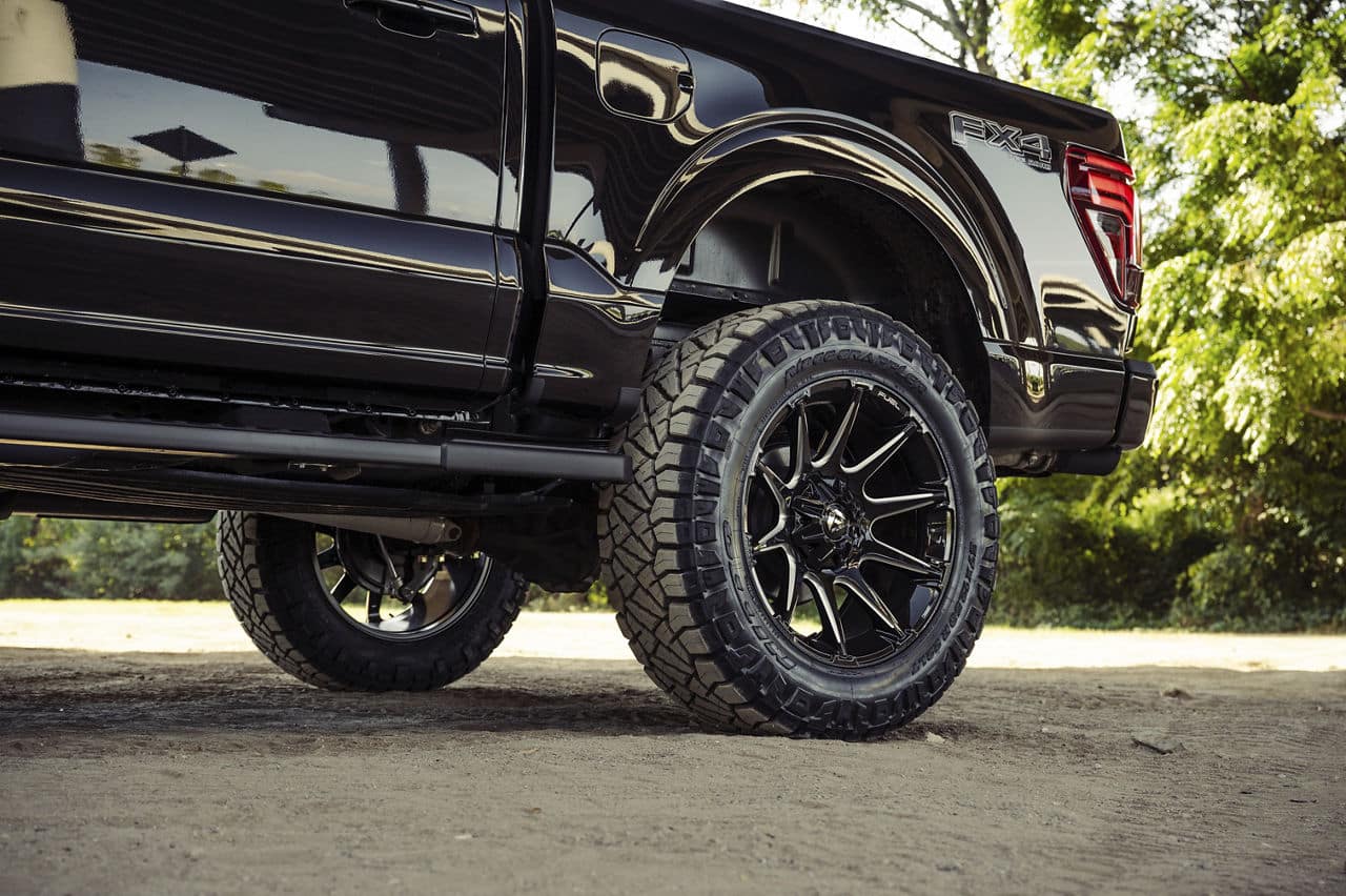 fuel off-road-fc880-super c-gloss black milled-22x12-2023 ford f150 13