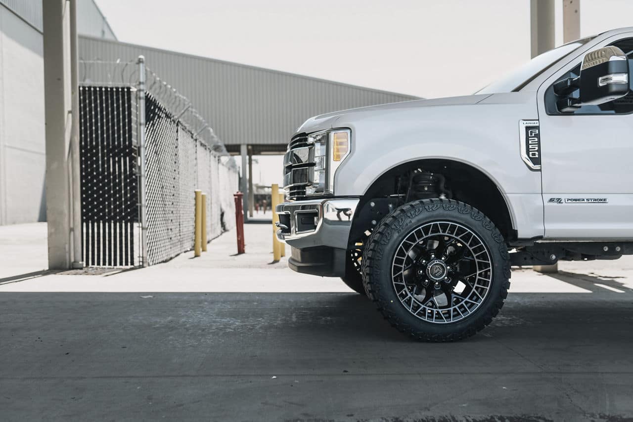 fuel off-road-fc873-charger-gloss black brushed ddt-22x10-2017 ford f250 30