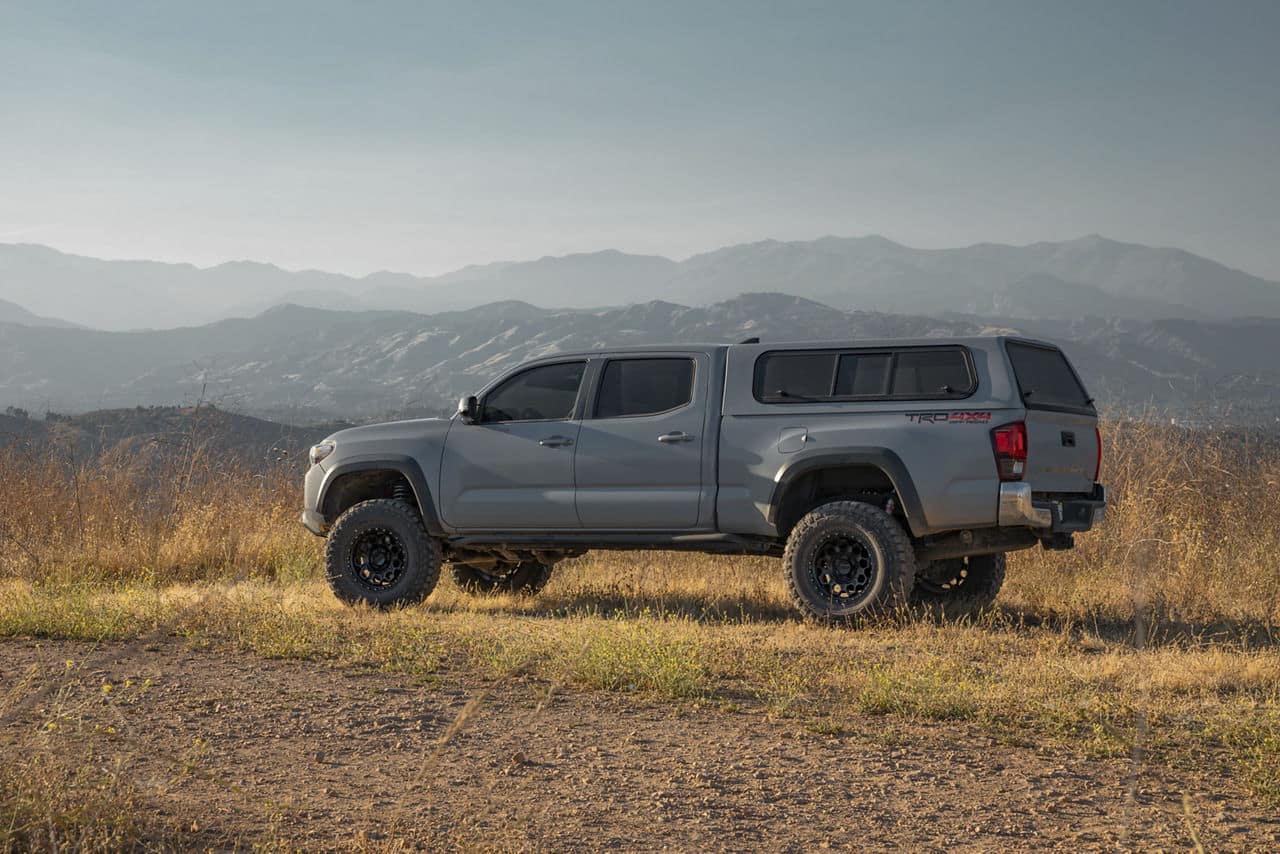 kmc wheels-km545-trek-17x9-satin black-2018 toyota tacoma 2