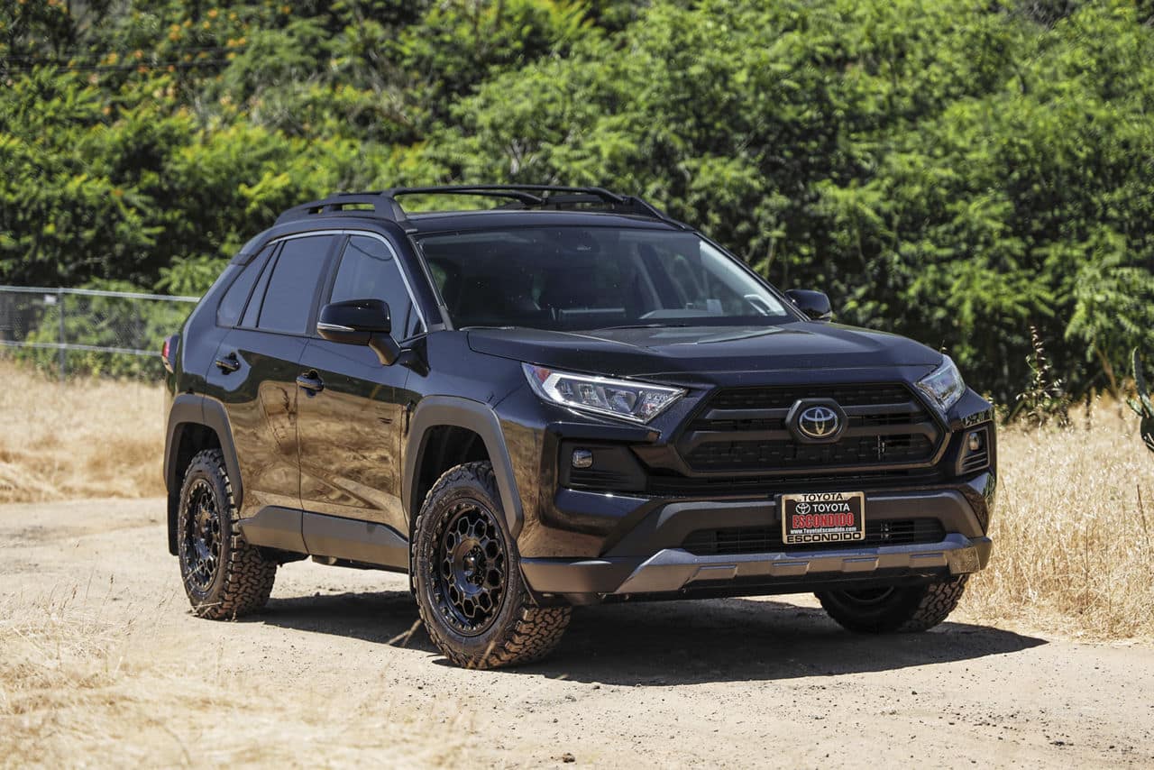 kmc wheels-km545-trek-17x9-satin black-2020 toyota rav4 7