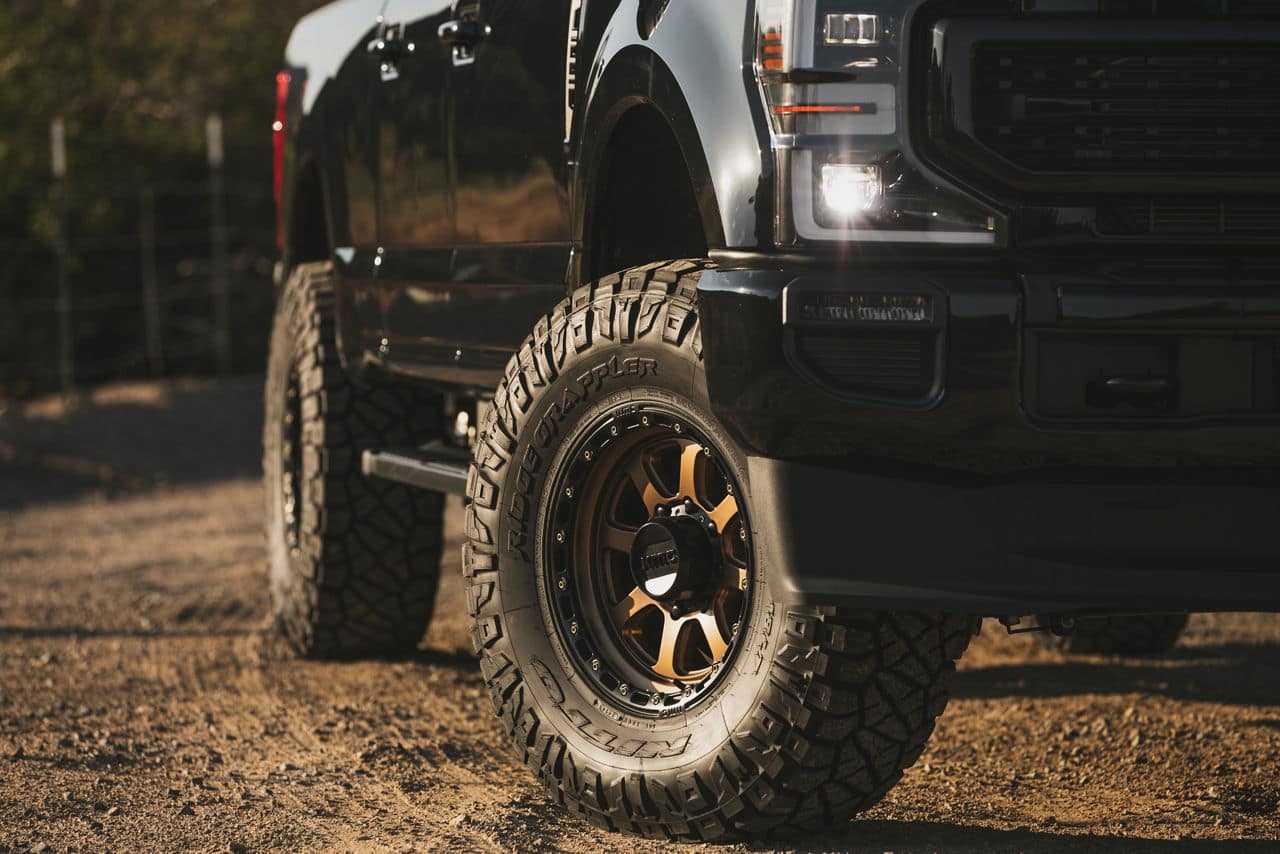 kmc wheels-km548-chase-matte bronze-18x9-2022 ford f250 39