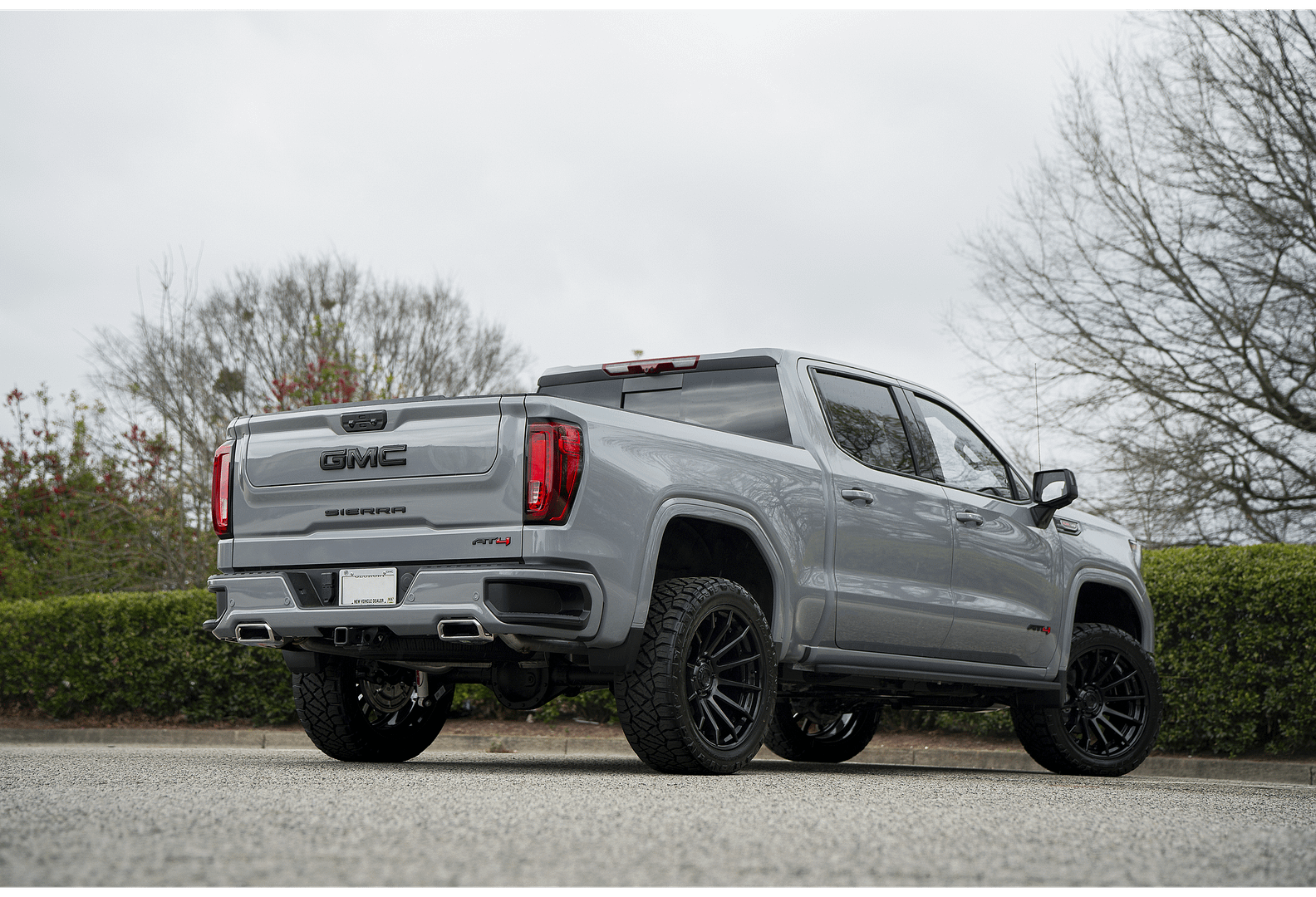 fuel off-road-fc403-burn-matte black gloss black lip-22x12-2024 gmc sierra 12
