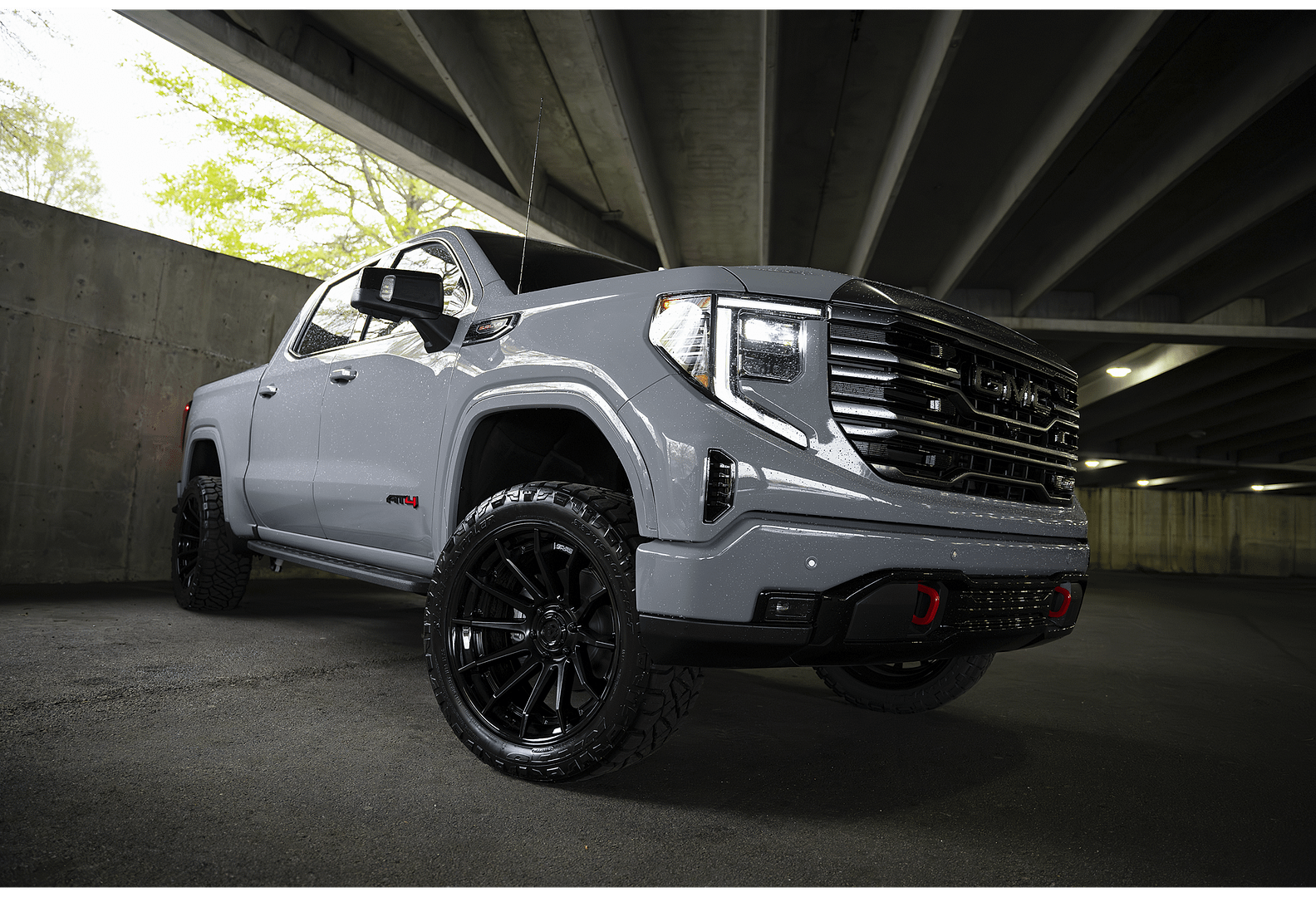 fuel off-road-fc403-burn-matte black gloss black lip-22x12-2024 gmc sierra 18