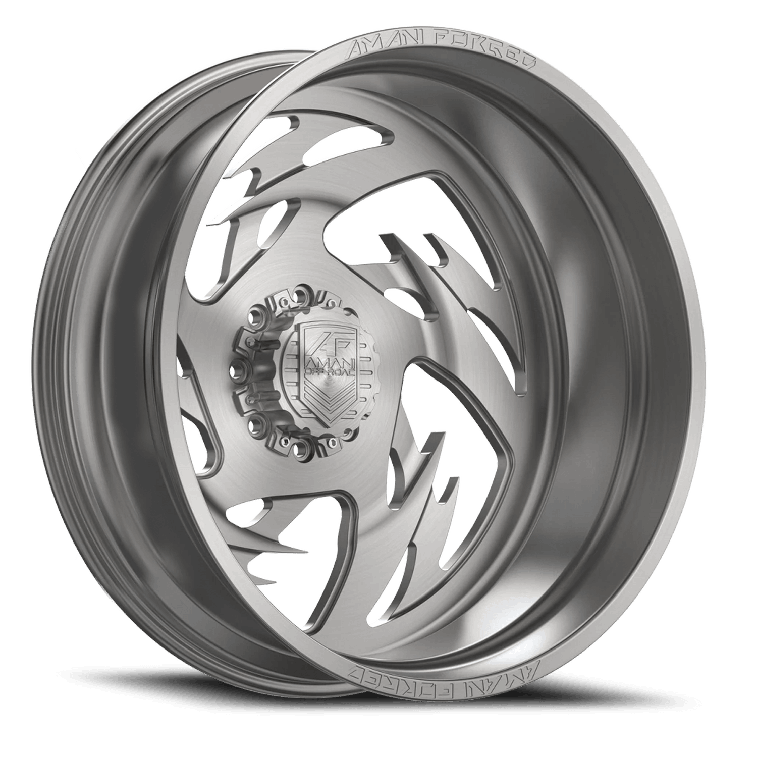 Amani Todo Dually Rims & Wheels Brushed Silver , 8.25×22