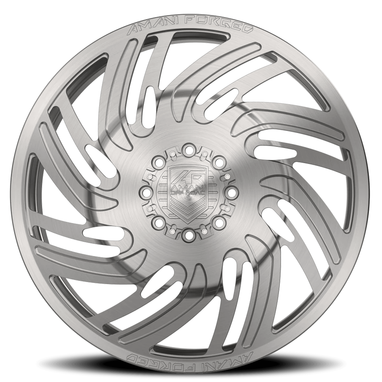 Amani Rio Dually Rims & Wheels Brushed Silver , 8.25×28 Dually