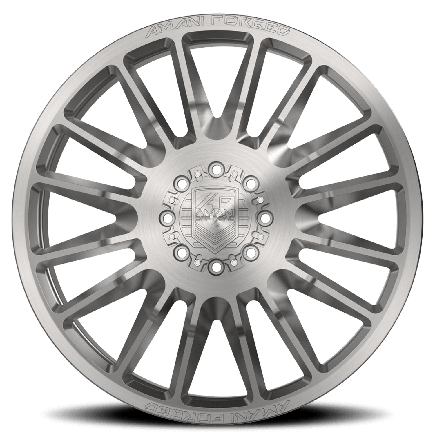 Amani Naldo Dually Rims & Wheels Brushed Silver , 8.25×22
