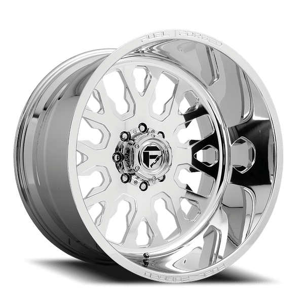 FF45 Dually Super Single DF45 Polished 5 lug Front 0001