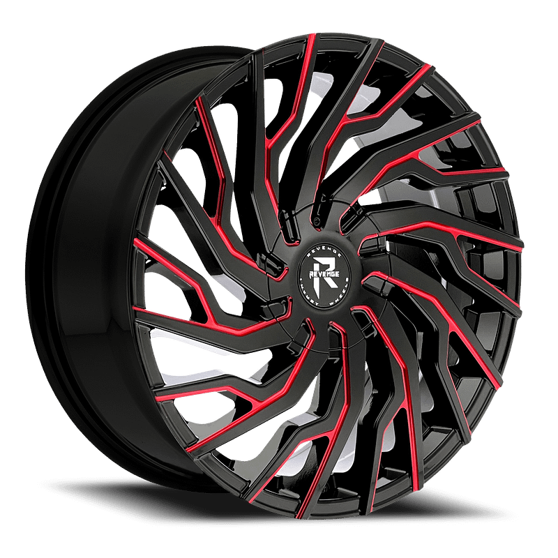 REVENGE リベンジ　ラディカル14ポンド RL-101_Black_Red-Milled_0001.png