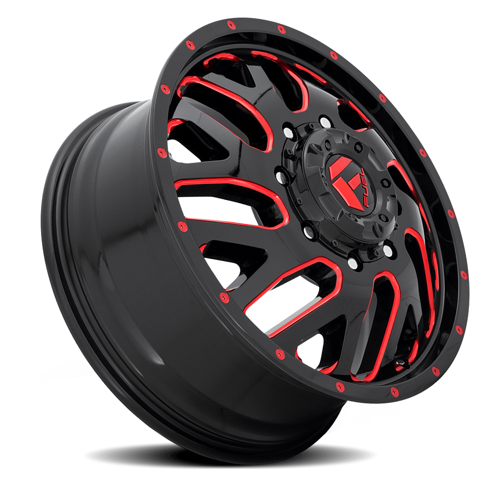 Triton Dually D656 Gloss Black Red Tinted Clear Front 0002