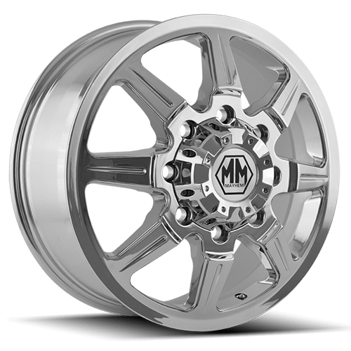 Monstir Dually 8101 Chrome 8 lug Front 0001
