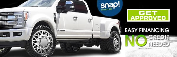Dually Proz Financing White Ford F-350 Rims