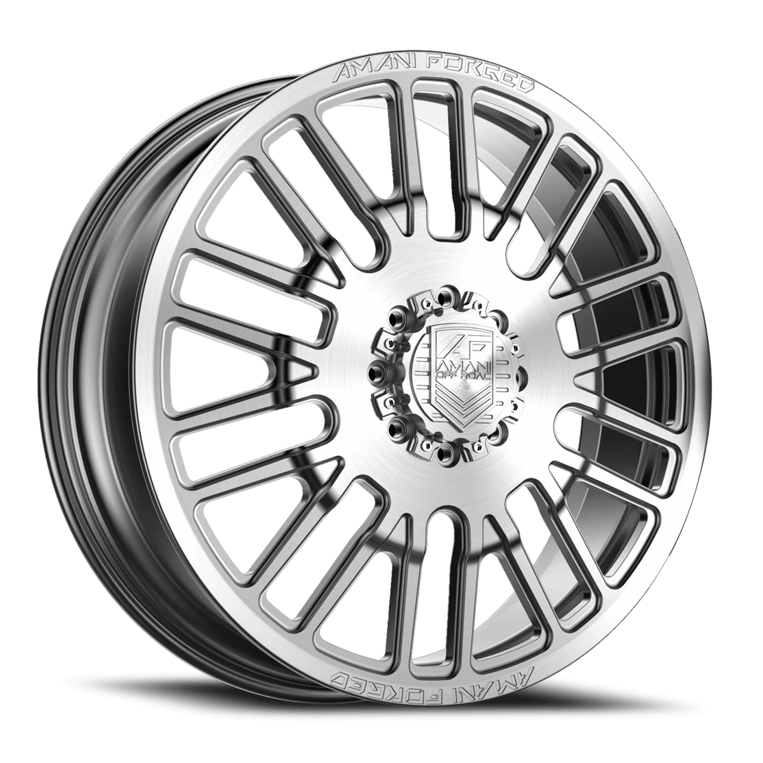 Amani Bario Dually Rims & Wheels Brushed Silver , 8.25×28