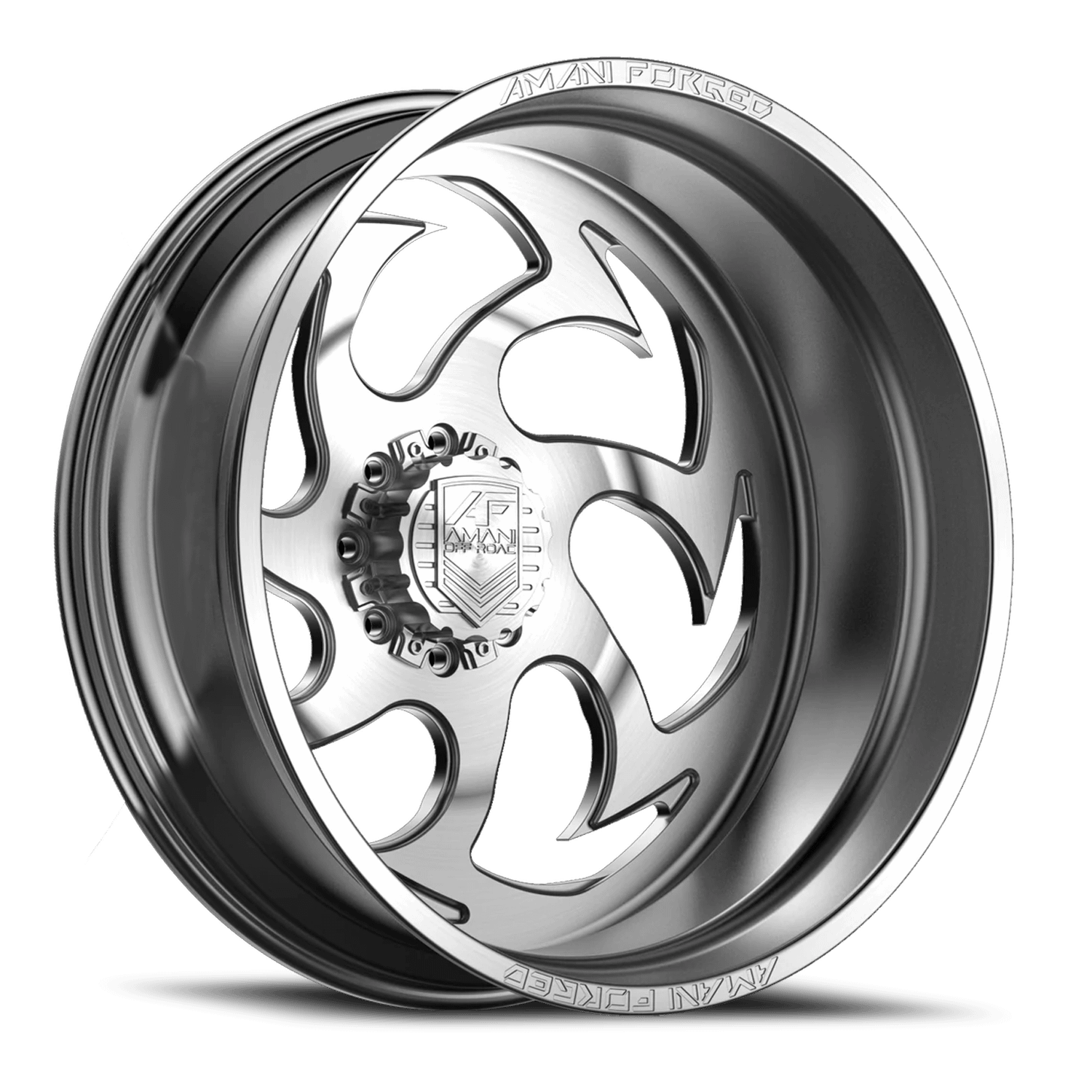 Amani Carito Dually Rims & Wheels Brushed Silver , 8.25×26