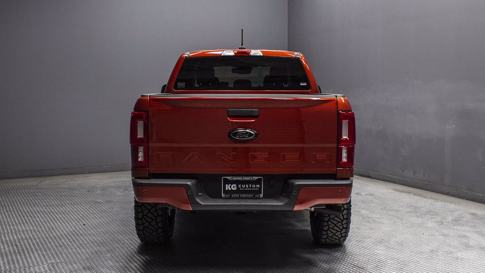 2022 Ford Ranger XLT Red - Ken Grody Customs