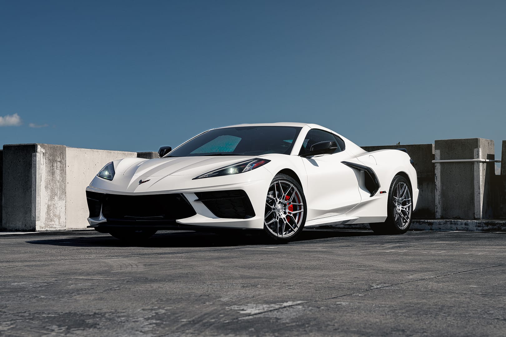 2023 Corvette C8 Stingray Z51 Arctic White - High-Quality Corvette ...