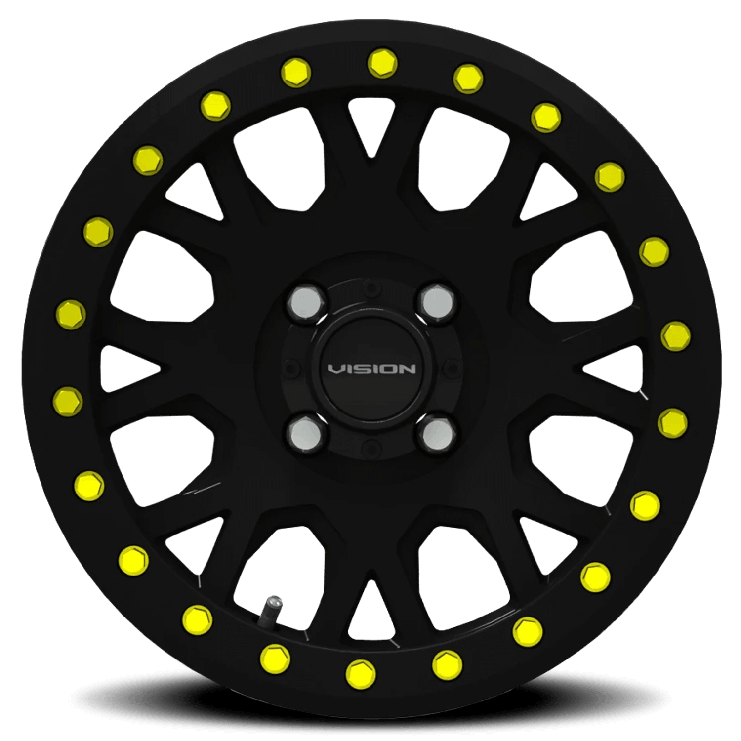 https://ml3bwkhva5az.i.optimole.com/cb:paBR.4cc47/w:auto/h:auto/q:90/ig:avif/https://storage.googleapis.com/autosync-wheels/webp/Vision/Invader-Beadlock-UTV-GV8BL_SB_Satin_Black_Gold-Rivets_4-lug_0003.webp