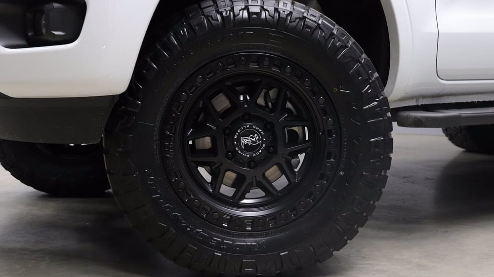 2022 Ford Ranger XL Oxford White Wheel - Ken Grody Customs