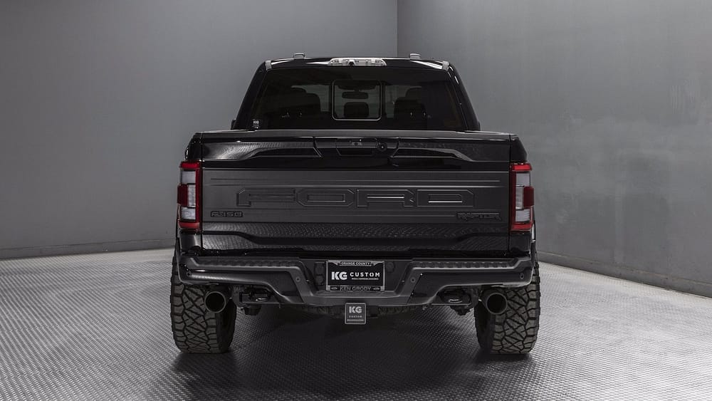 2021 Ford F-150 Raptor Black Metallic - Ken Grody Customs
