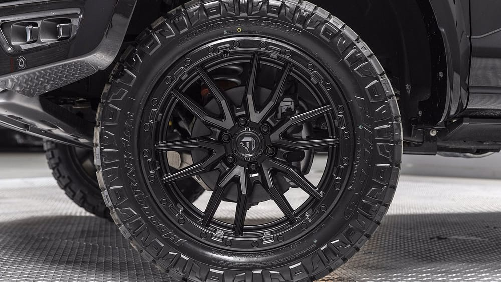 2021 Ford F-150 Raptor Black Metallic Wheel - Ken Grody Customs