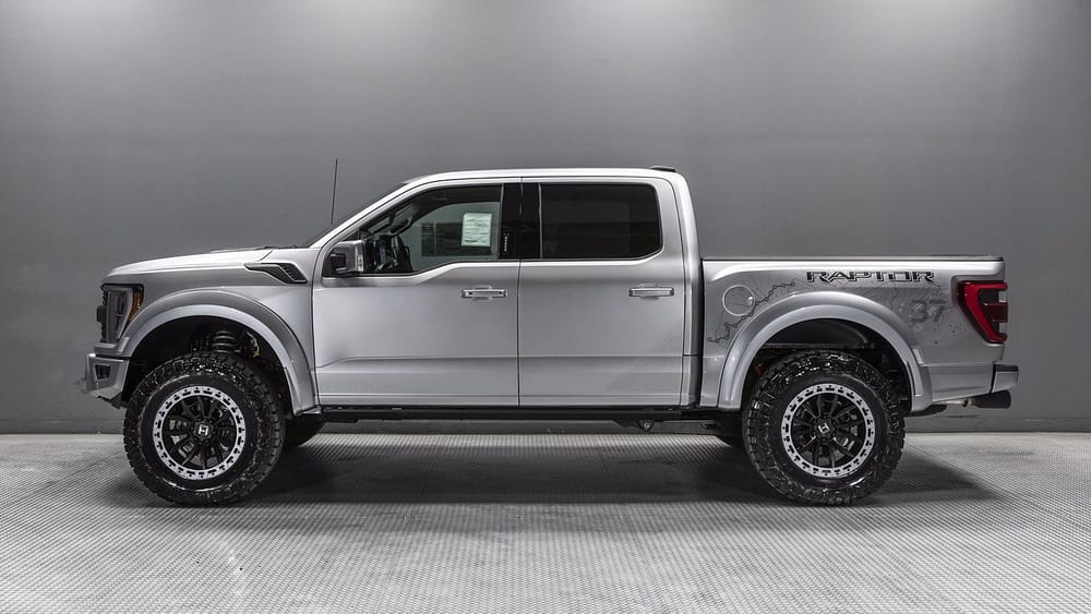 2021 Ford F-150 Raptor Silver Metallic - Ken Grody Customs