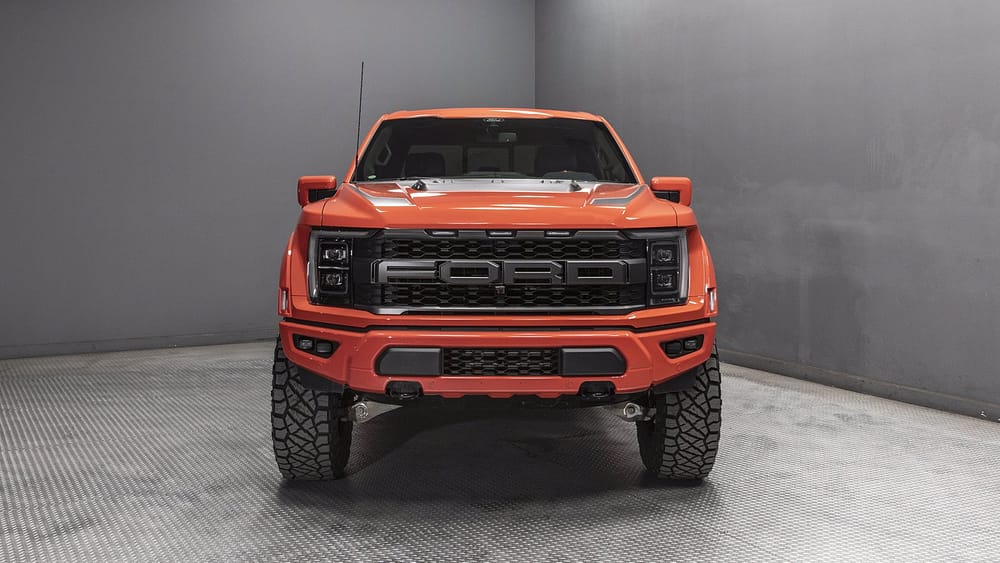 2021 Ford F-150 Raptor Orange Metallic - Ken Grody Customs