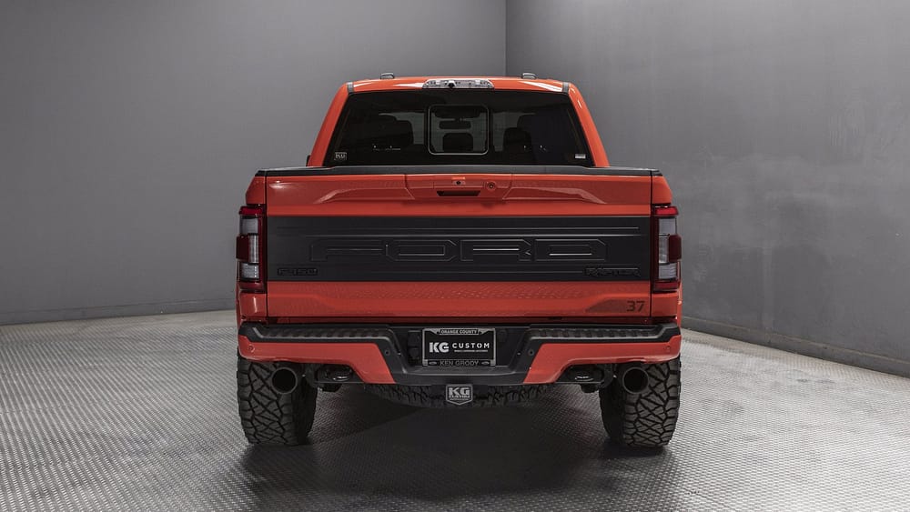 2021 Ford F-150 Raptor Orange Metallic - Ken Grody Customs