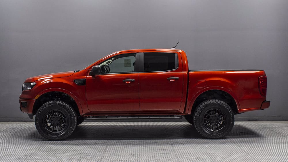 2022 Ford Ranger XLT Red - Ken Grody Customs