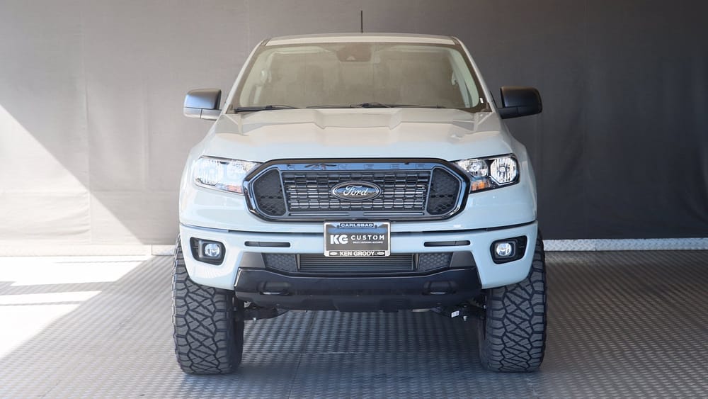 2022 Ford Ranger XLT Cactus Gray - Ken Grody Customs