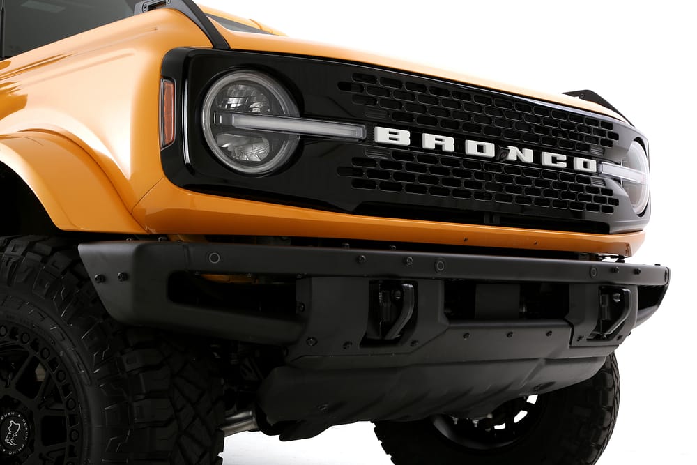 2021 Ford Bronco Orange - Ken Grody Customs