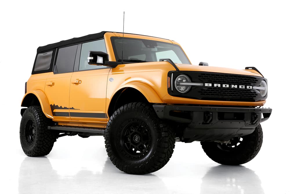 2021 Ford Bronco Orange - Ken Grody Customs