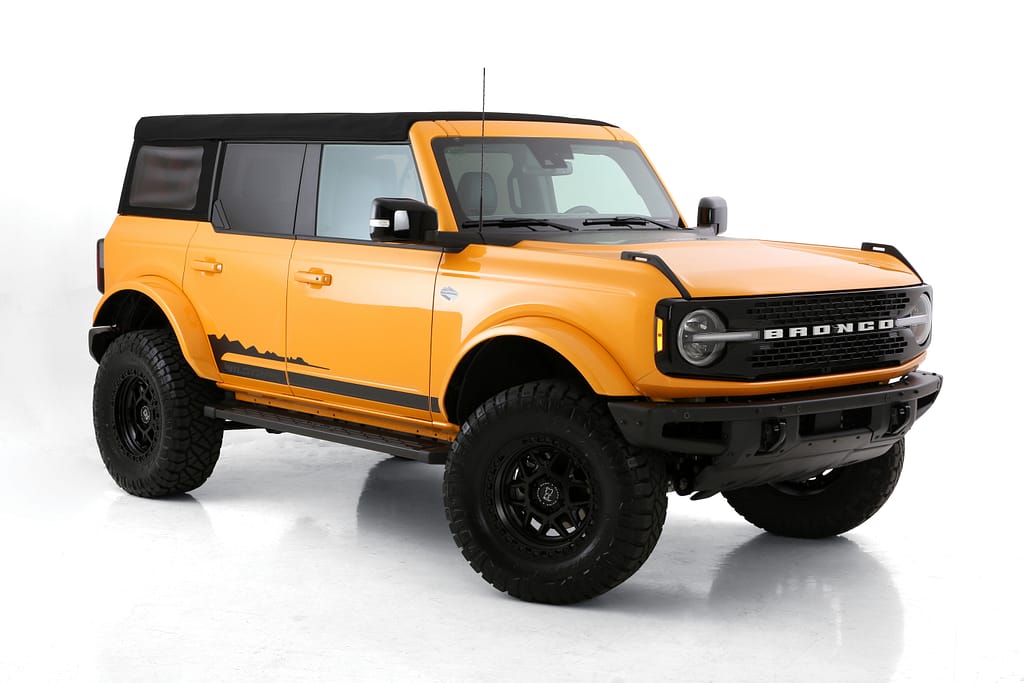 2021 Ford Bronco Orange - Ken Grody Customs