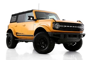 2021 Ford Bronco Orange - Ken Grody Customs