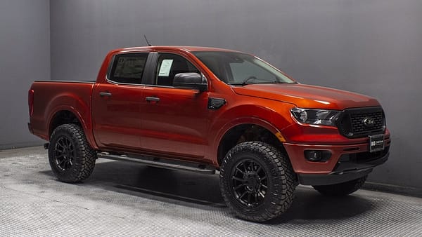 2022 Ford Ranger XLT Red - Ken Grody Customs